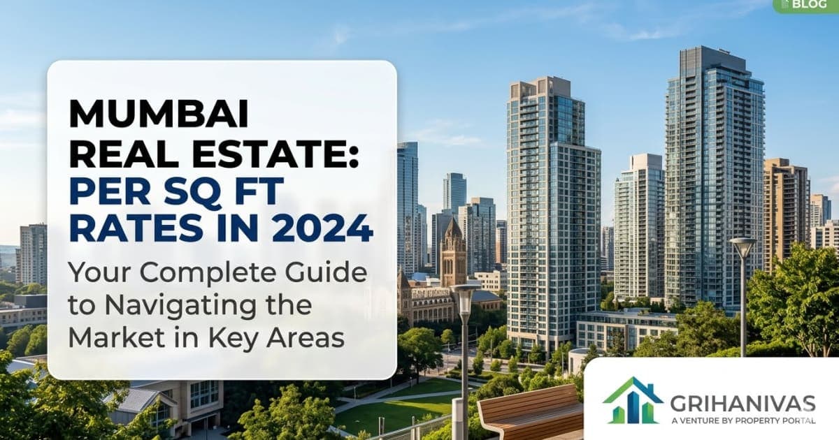 Mumbai Real Estate Price Trends 2026: Per Square Foot Rates Guide